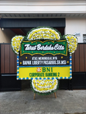 Papan Bunga Duka di Pemalang