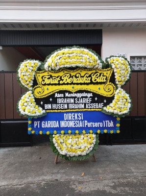 Papan Bunga Duka di Pemalang