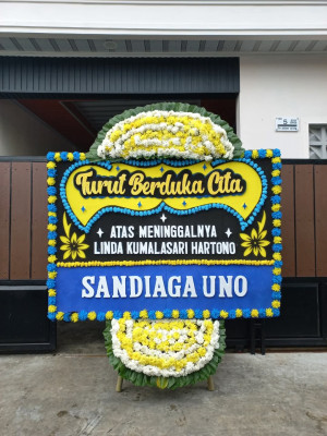 Papan Bunga Duka di Pemalang