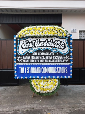 Papan Bunga Duka di Pemalang